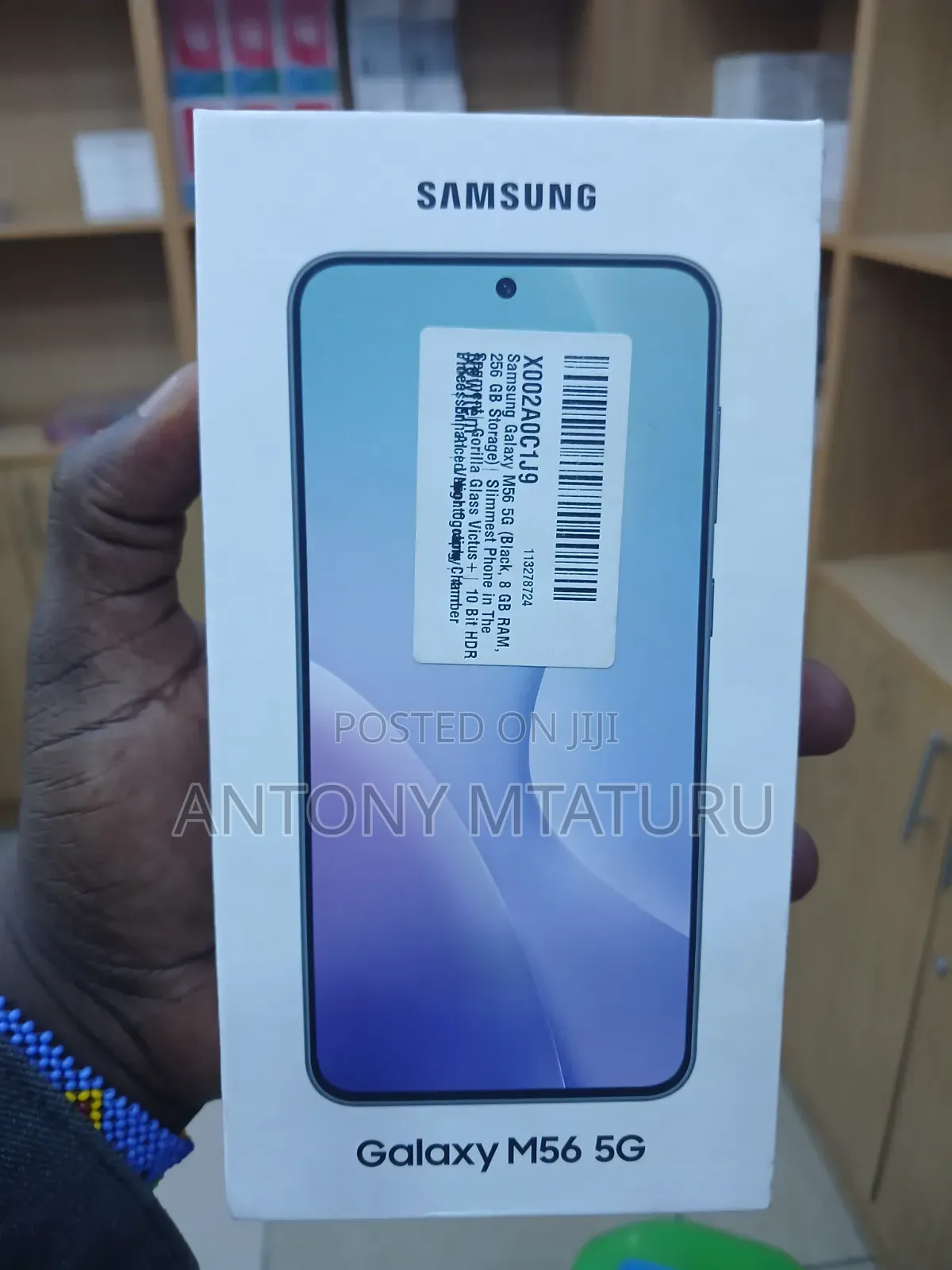New Samsung Galaxy M56 256 GB Green