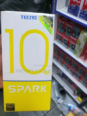 New Tecno Spark 10 5G 256 GB Black