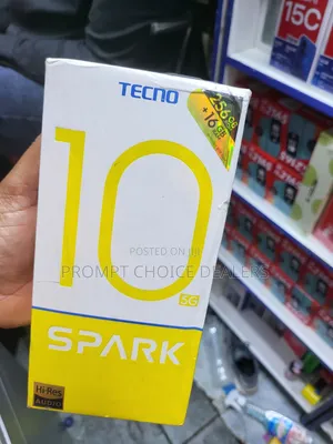 New Tecno Spark 10 5G 256 GB Black