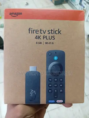Amazon Fire TV Stick 4K Plus 8 GB Capacity and Wi-Fi 6 Support