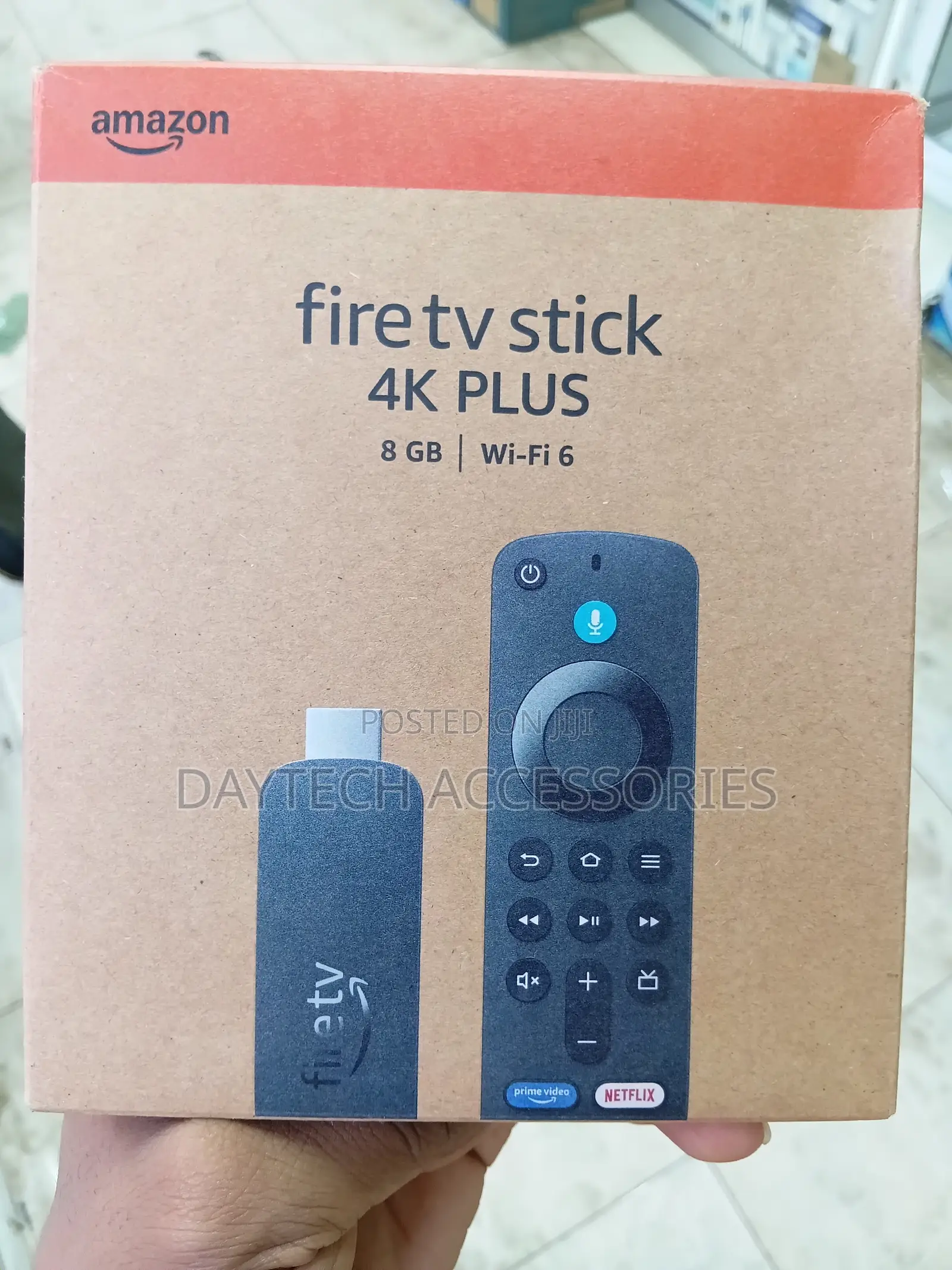 Amazon Fire TV Stick 4K Plus (Newest Model) Cinematic 4K Streaming.