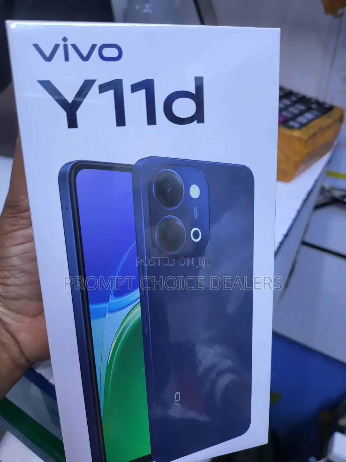 New Vivo Y11d 128 GB Black
