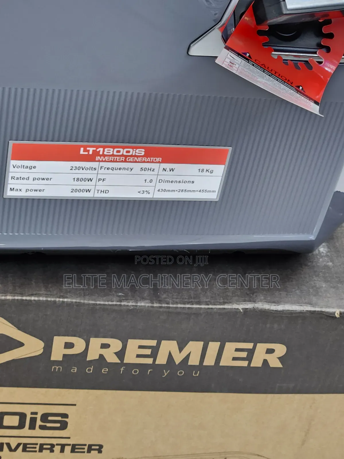 Premier LT1800iS Gasoline Inverter Generator,