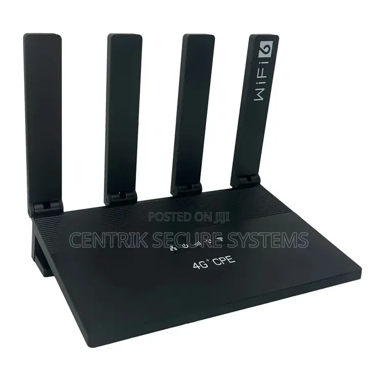 High Speed GSM 4G LTE WiFi Router 4 LAN Ports WiFi 6 5000 mAH Battery