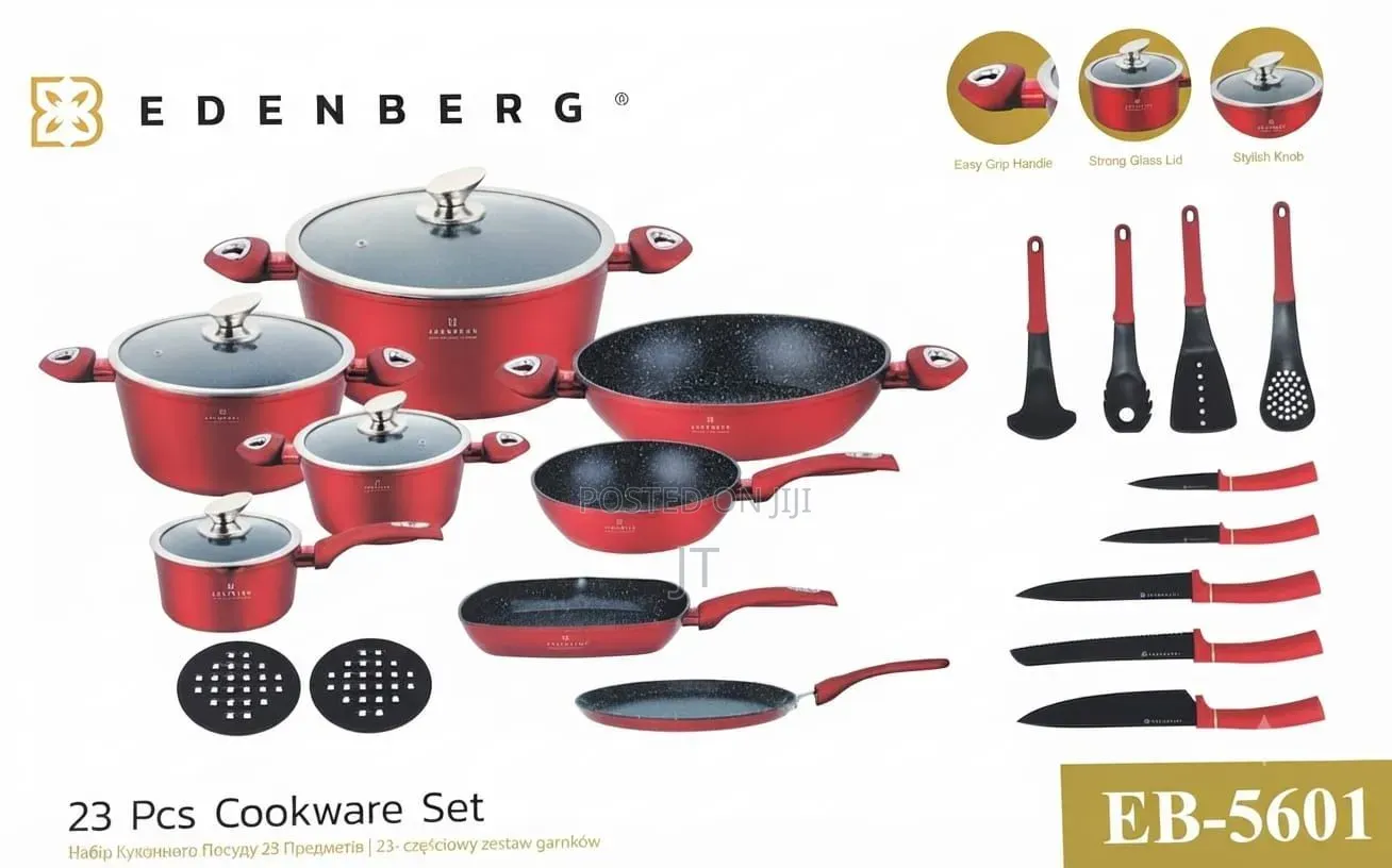 23 PCs EDENBERG Non-Stick COOKWARE SET