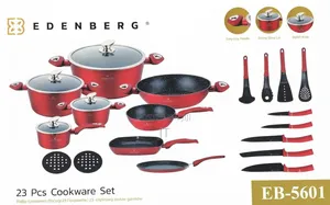 23 PCs EDENBERG Non-Stick COOKWARE SET