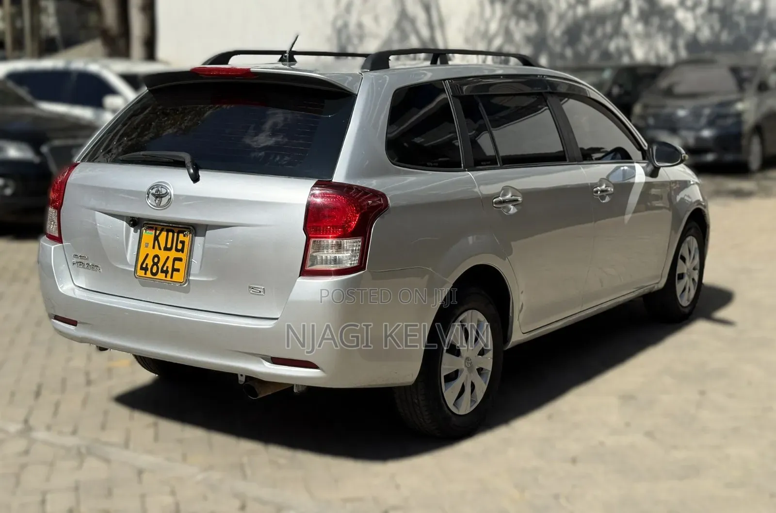 Toyota Corolla Fielder 2014 Silver