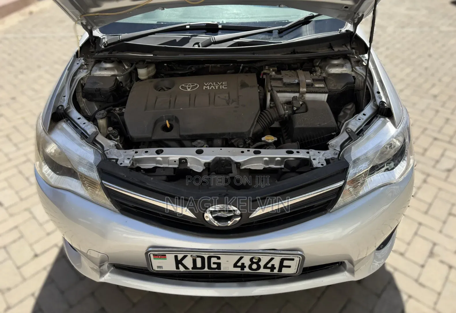Toyota Corolla Fielder 2014 Silver