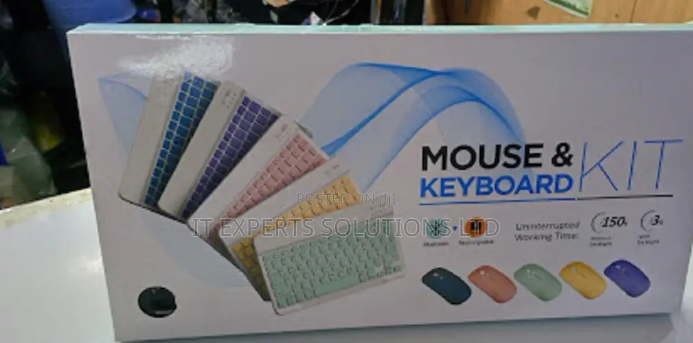 Rechargeable Mouse Keyboard Kit Wireless