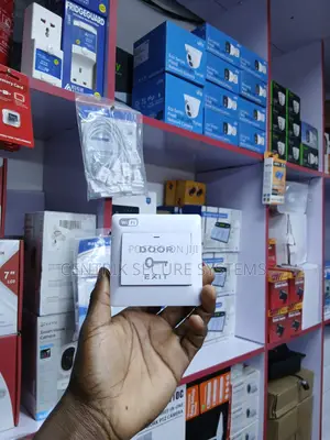Smart Wifi Biometric Door Exit Switch Operated Remotely via Mobile App