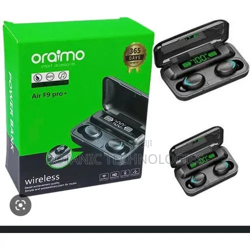 Oraimo F9 Wireless Earbuds Earpods by TWS