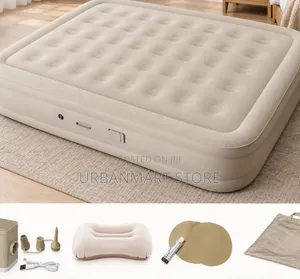 Brand New Queen Size 6x6 Air Mattress With Built in Pump