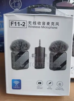 F11-2 Wireless Lavalier Mic Type-C – Professional Audio for Android