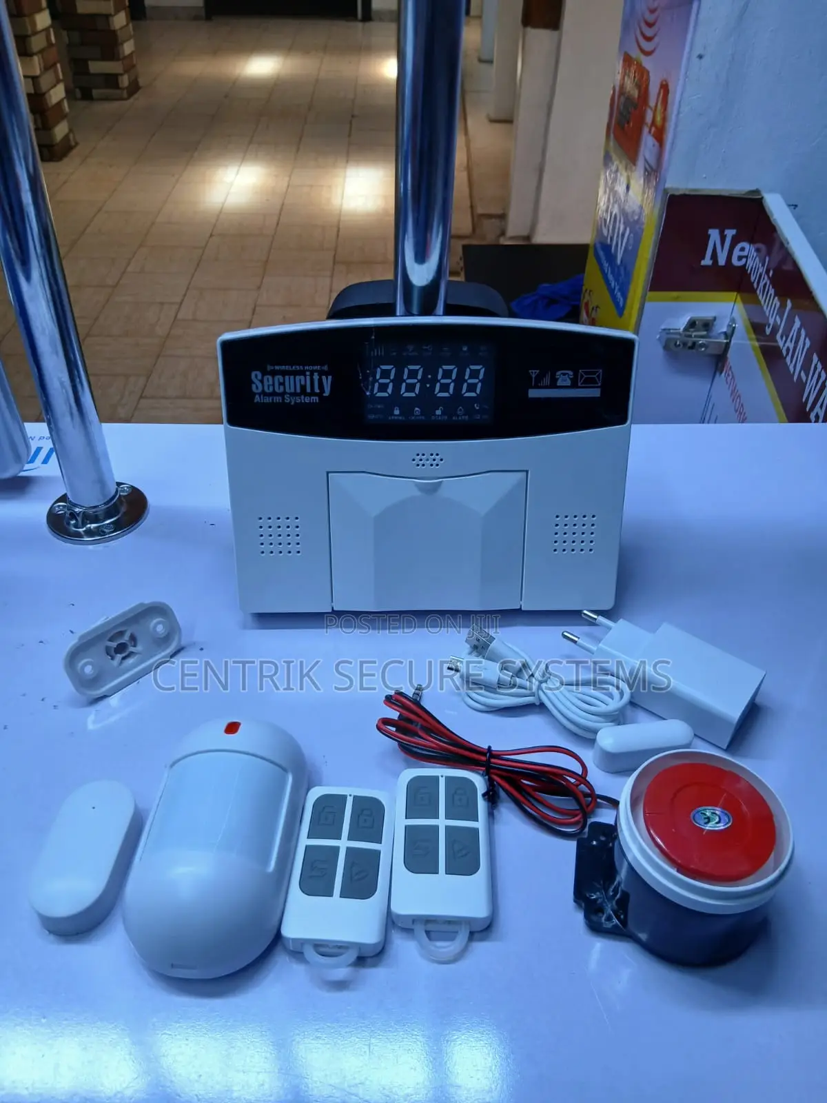 Smart Wifi Burglar Alarm System