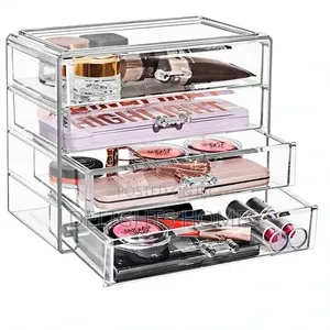 Clear Acrylic Cosmetics Storage Box-Pa