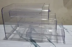 Clear Acrylic Cosmetics Storage Box-Pa
