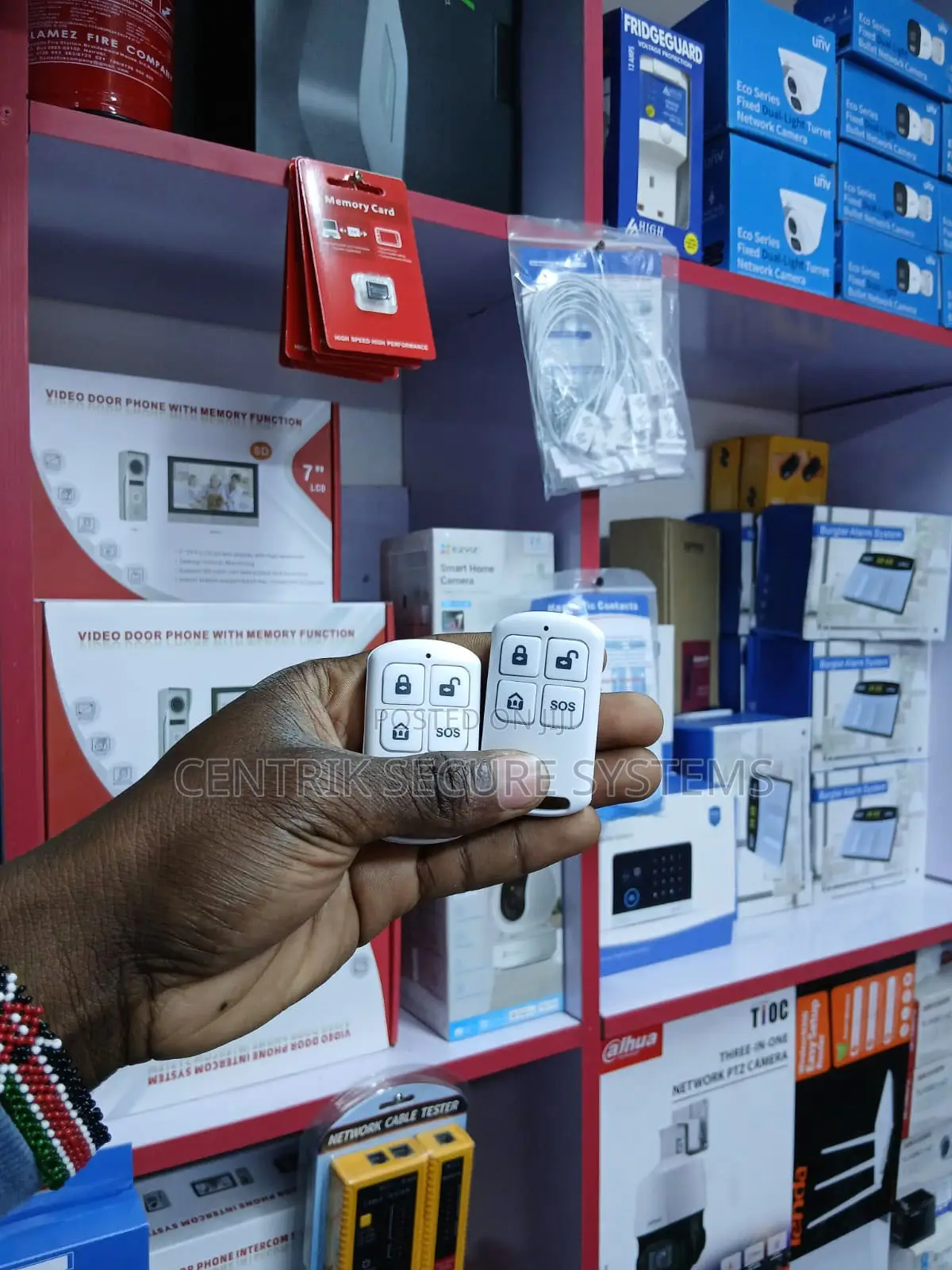 Anti Burglar Alarm System Wi-Fi and GSM Enabled Intruder Alarm Systems
