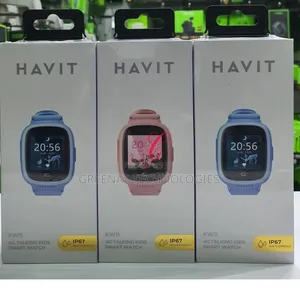 Havit KW11 4G Talking Kids Smart Watch Blue GPS WiFi LBS Puzzle Game