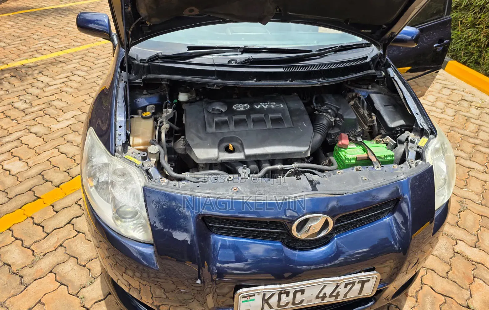 Toyota Auris 2008 Blue
