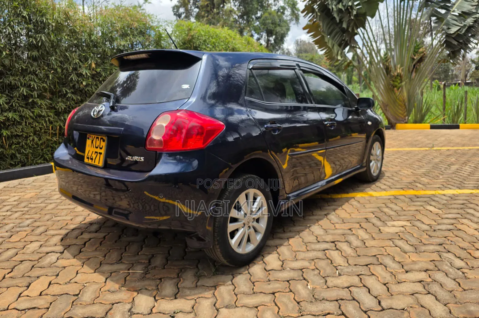 Toyota Auris 2008 Blue