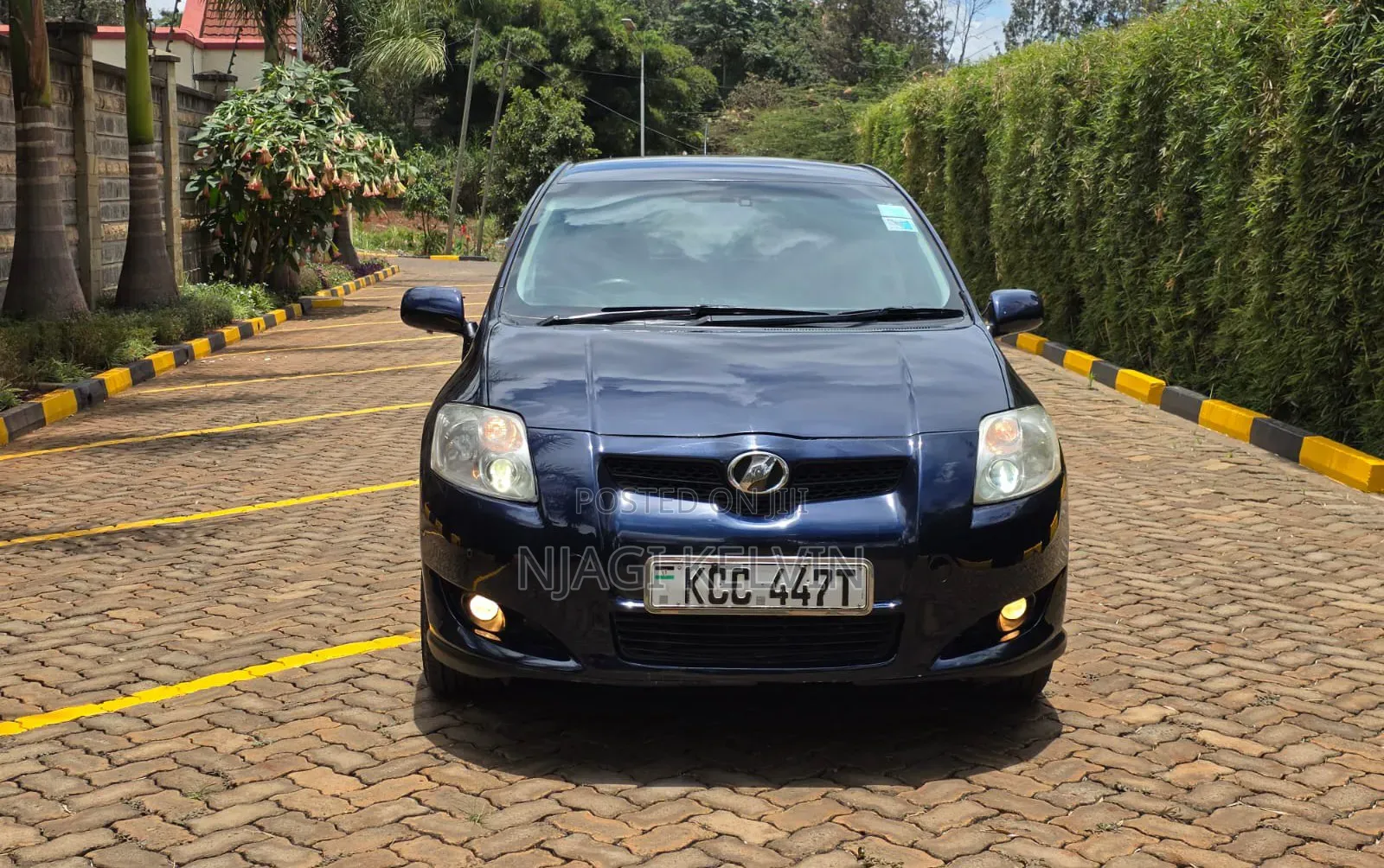 Toyota Auris 2008 Blue