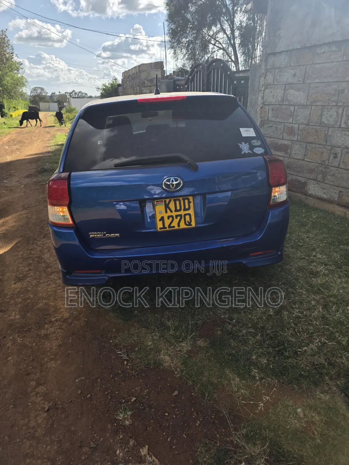 Toyota Corolla Fielder 2015 Blue