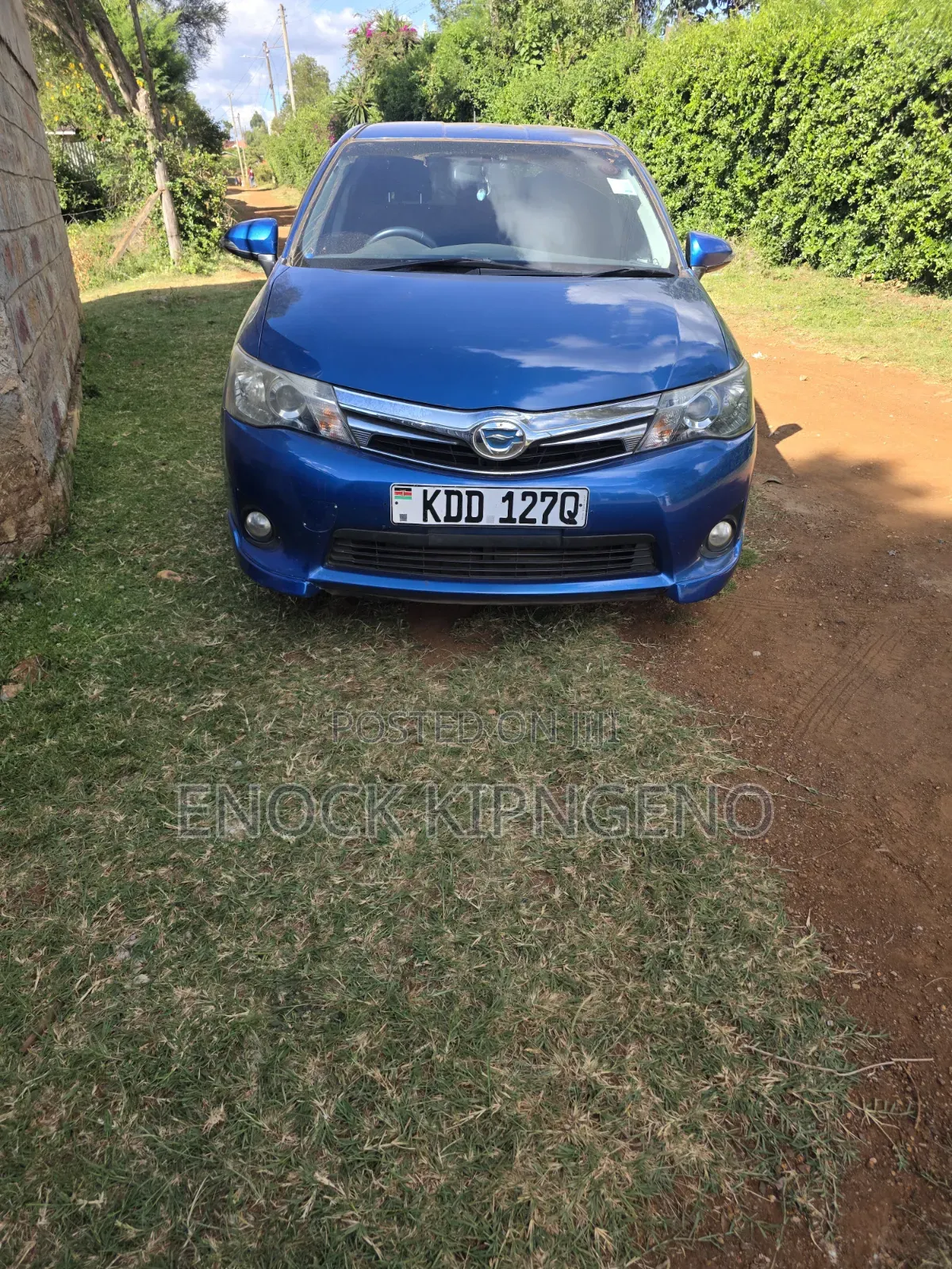 Toyota Corolla Fielder 2015 Blue