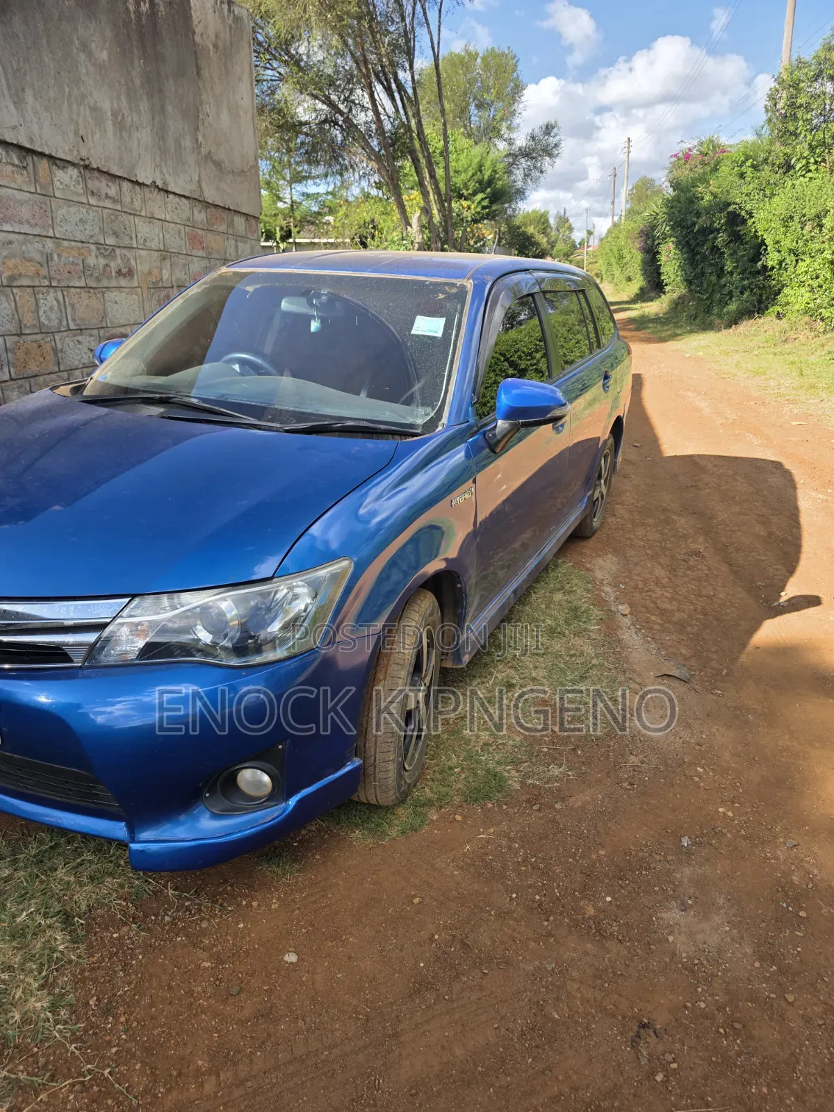 Toyota Corolla Fielder 2015 Blue