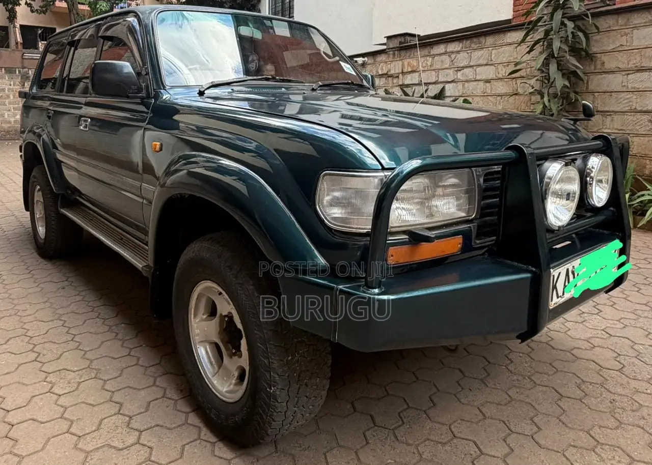 Toyota Land Cruiser Prado 1998 Green