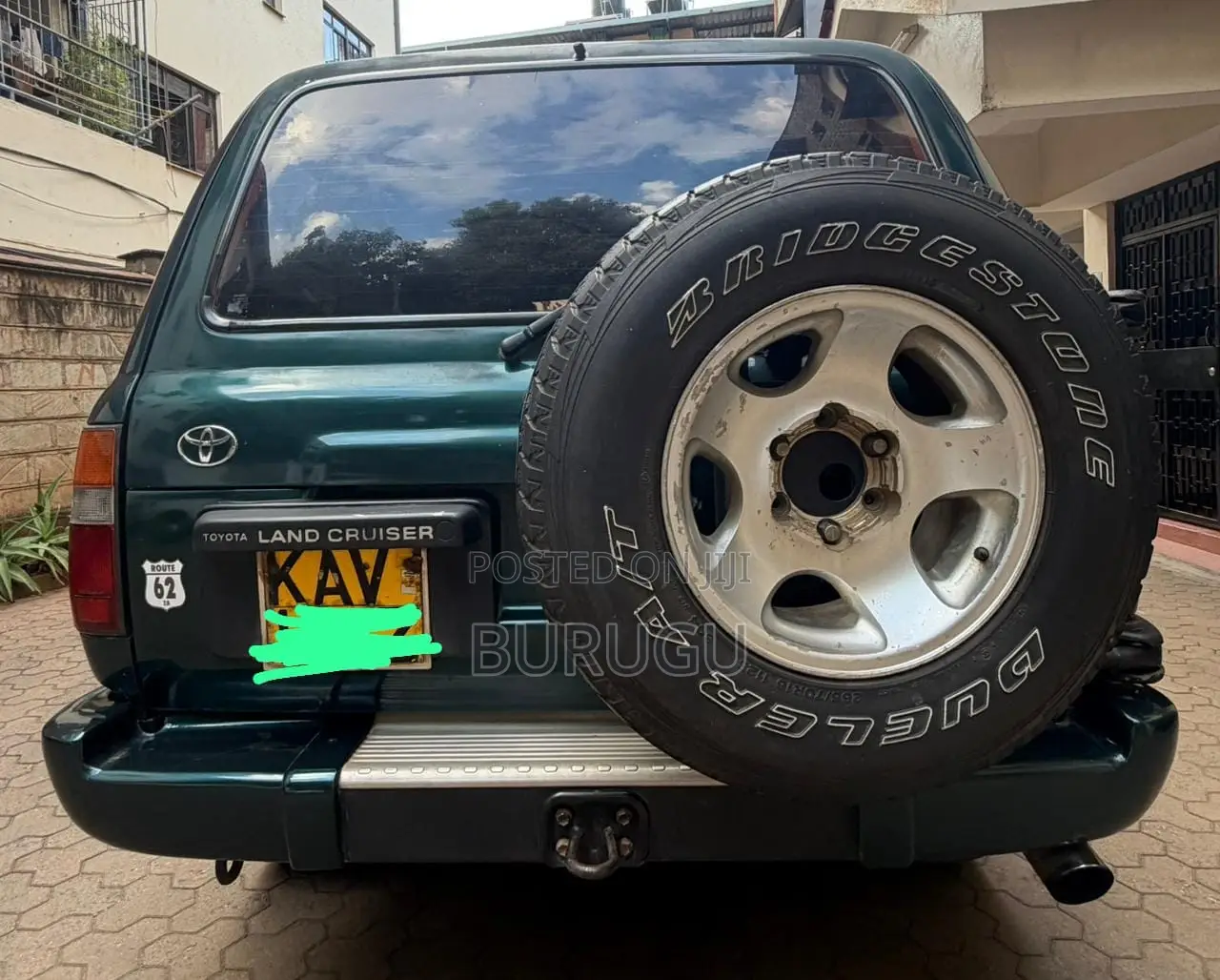 Toyota Land Cruiser Prado 1998 Green
