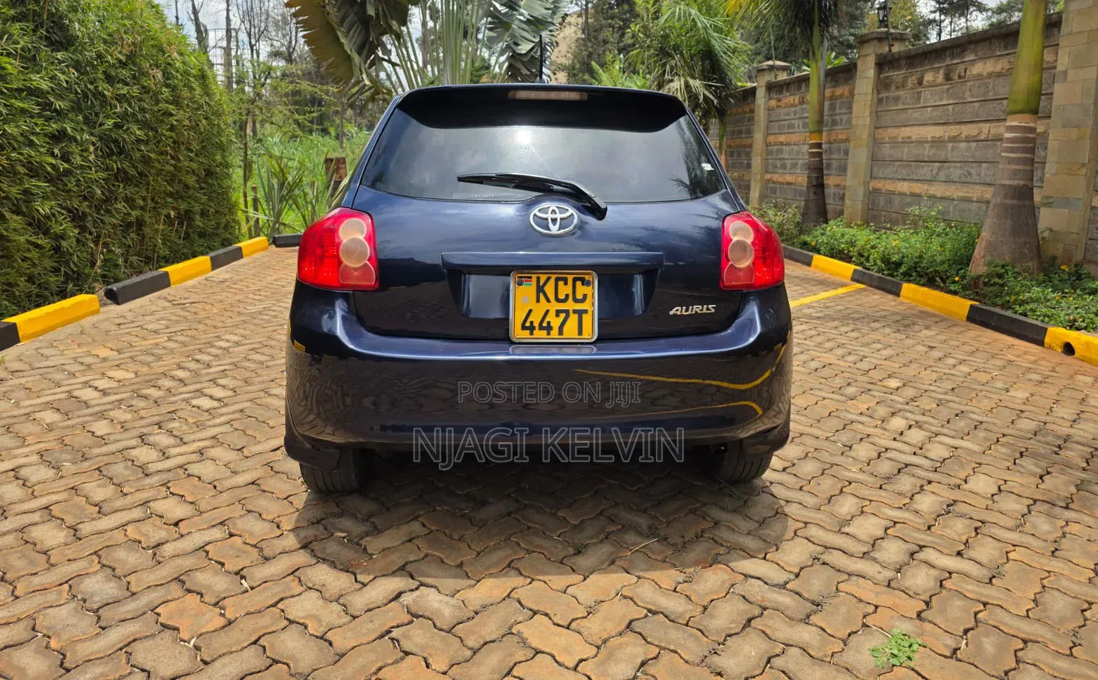 Toyota Auris 2008 Blue