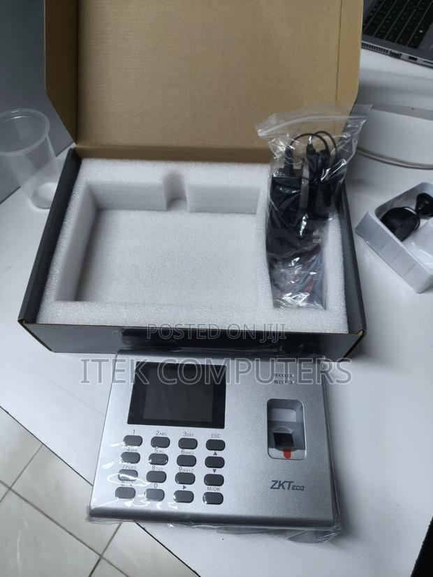 Smart Biometric Time Attendance Machine for Employee Tracking - main view