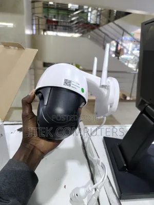 V380 Single Lens Electric Powered Outdoor CCTV Camera