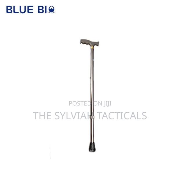 Adjustable Stainless Steel Walking Cane for Seniors Height Adjustable - thumbnail 3
