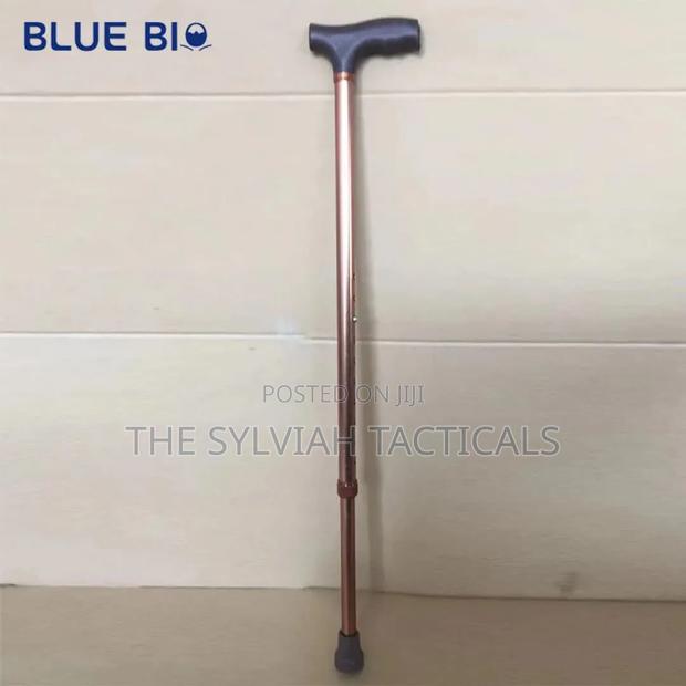 Adjustable Stainless Steel Walking Cane for Seniors Height Adjustable - thumbnail 6
