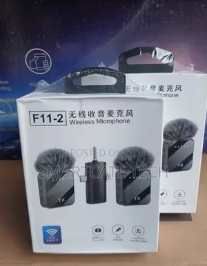 F11-2 Wireless Lavalier Mic for Android – Type-C Noise Reduction