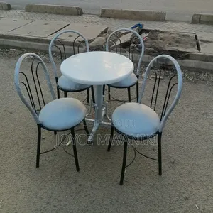 Black and Silver Restaurant Set