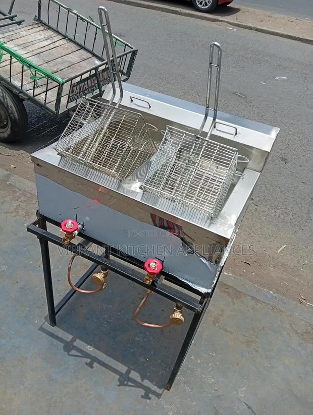 Commercial Gas Fryer - main view