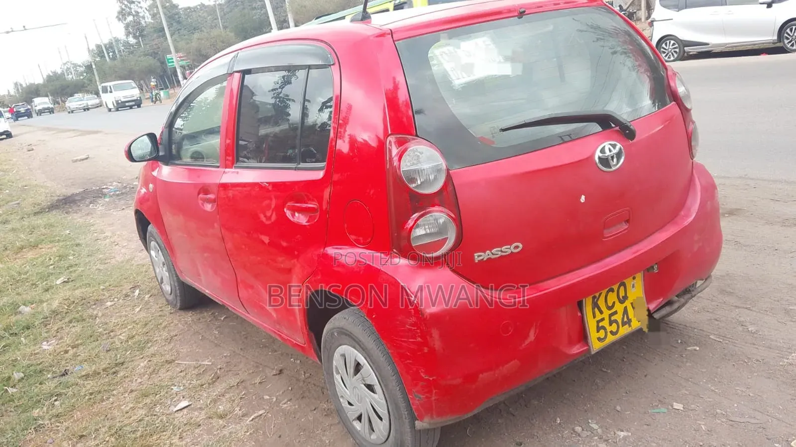 Toyota Passo 2011 Red
