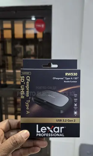 Lexar Professional RW530 CFexpress Type B/Sd USB 3.2 Gen 2 Card Reader