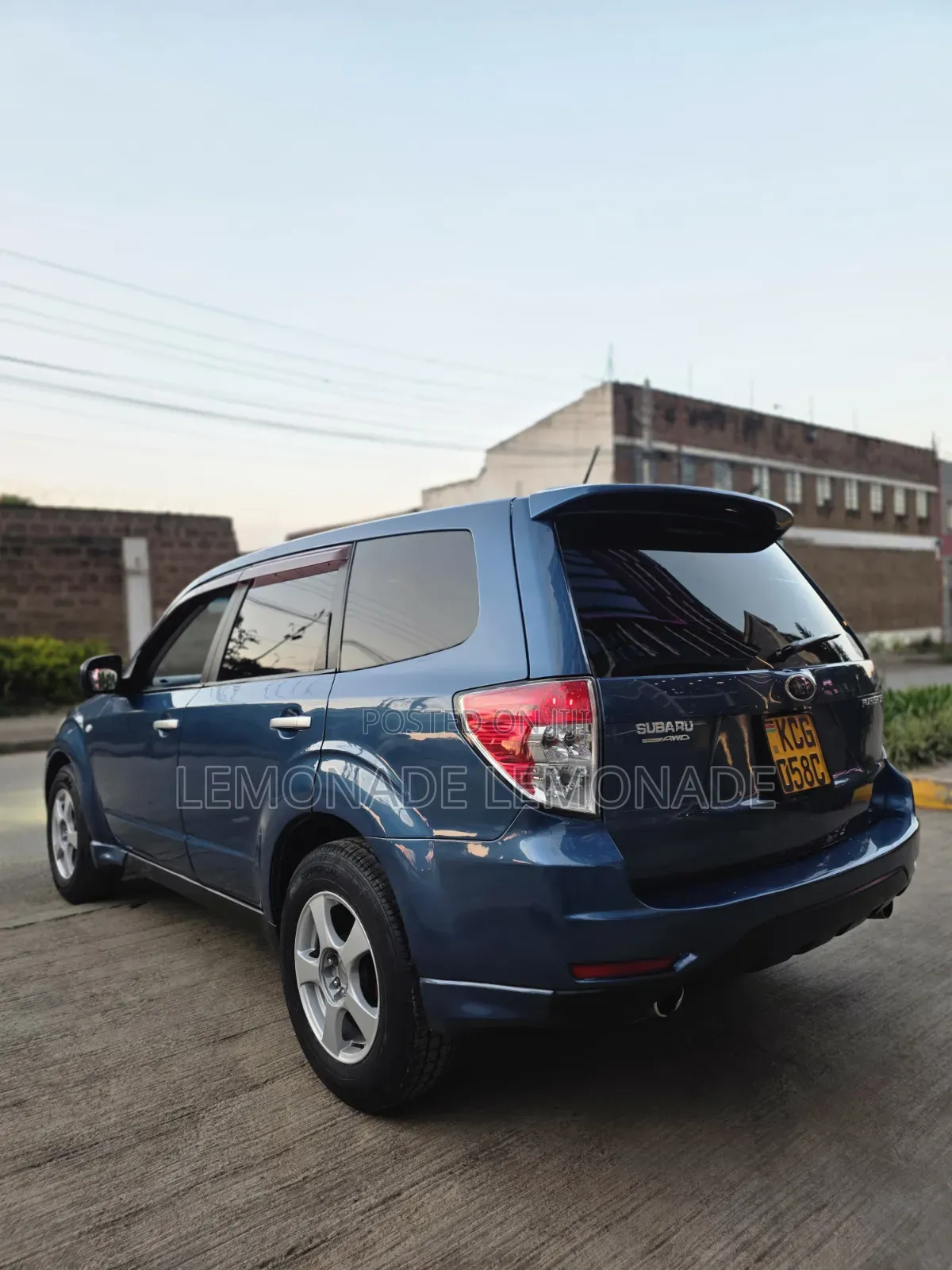 Subaru Forester 2009 Blue