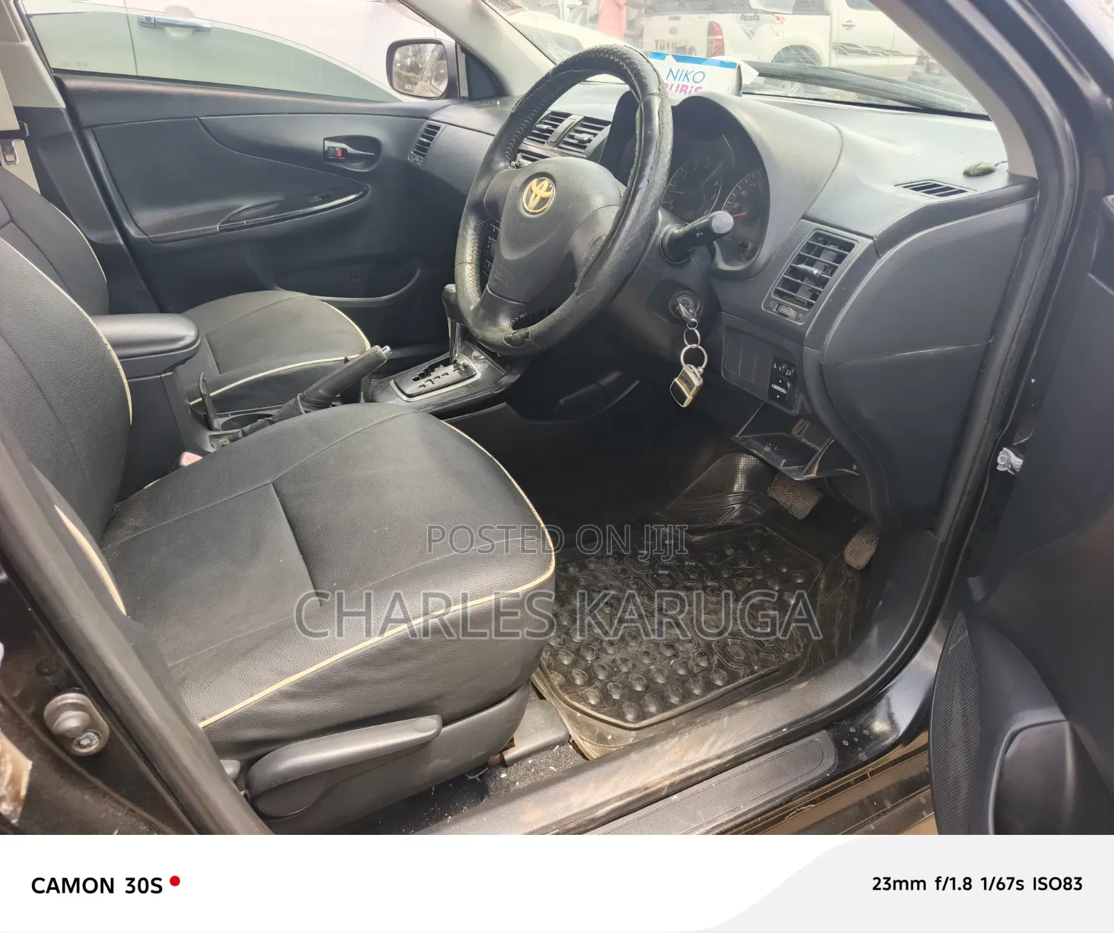 Toyota Corolla Fielder 2012 Black
