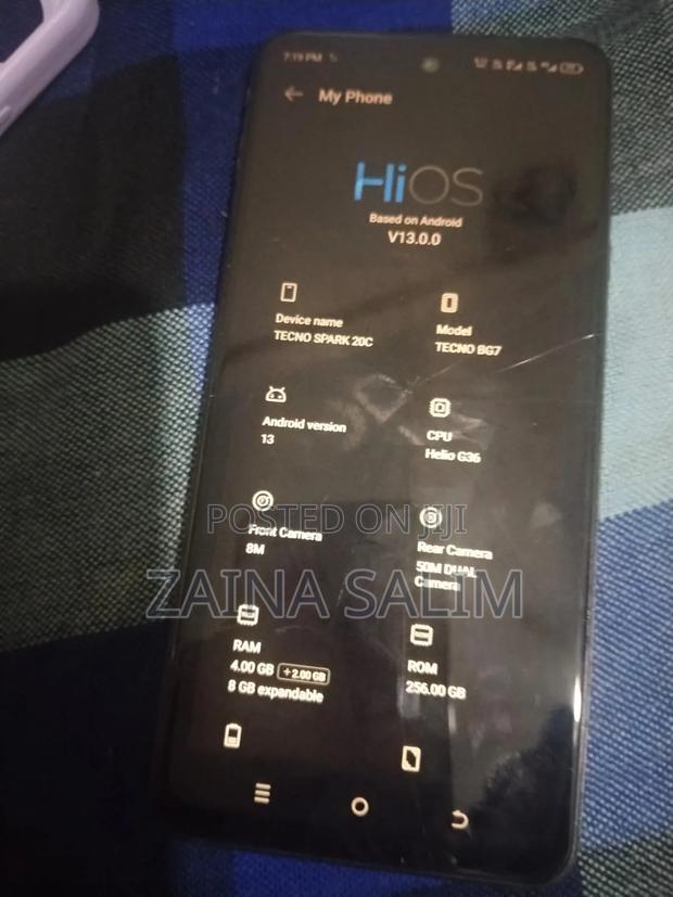 Tecno Spark 20C 256 GB Graphite - thumbnail 3