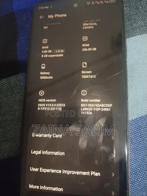 Tecno Spark 20C 256 GB Graphite