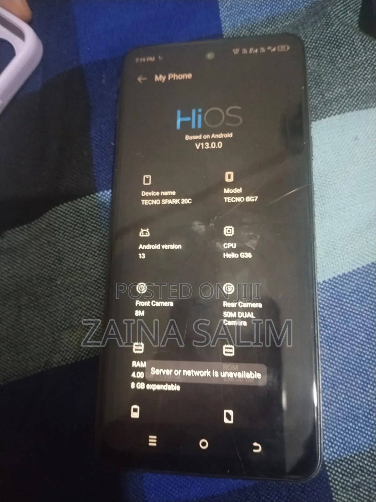 Tecno Spark 20C 256 GB Graphite