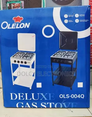 Olelon Full Standing Cooker With Shelves