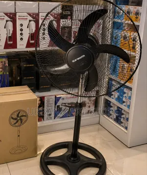 18 Inch Stand Fan With Round Base
