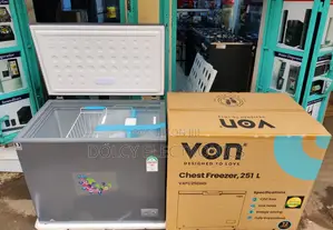 Von Chest Freezer 251L