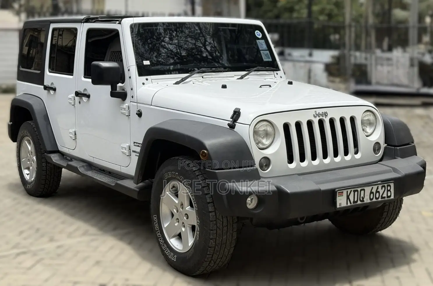 Jeep Wrangler Sport 4x4 2016 White
