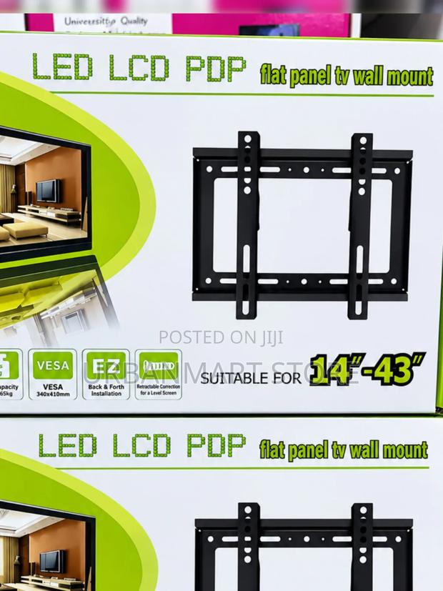14–43 Inch Fixed TV Wall Mount Bracket - main view